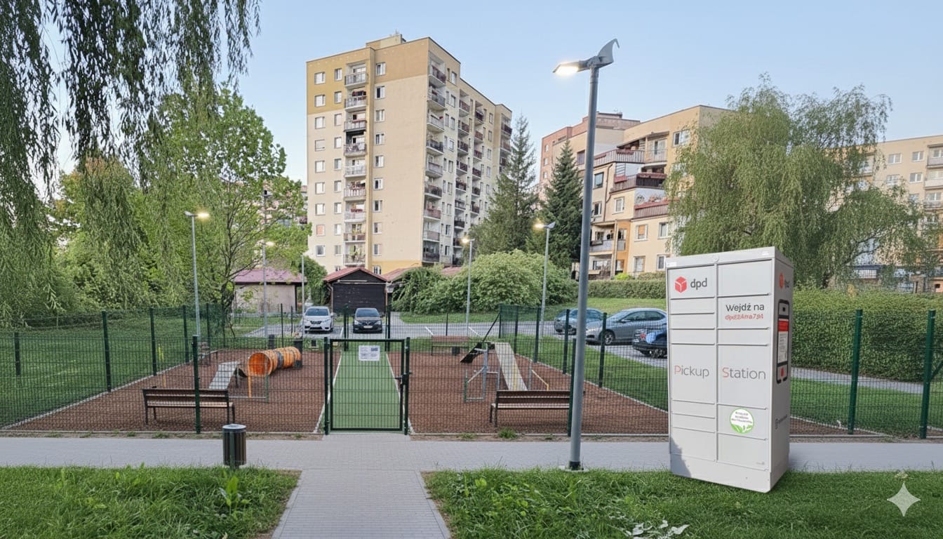 psi wybieg na Osiedlu Karpackim