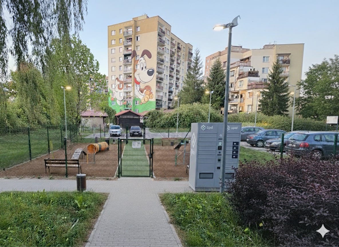 psi wybieg na Osiedlu Karpackim