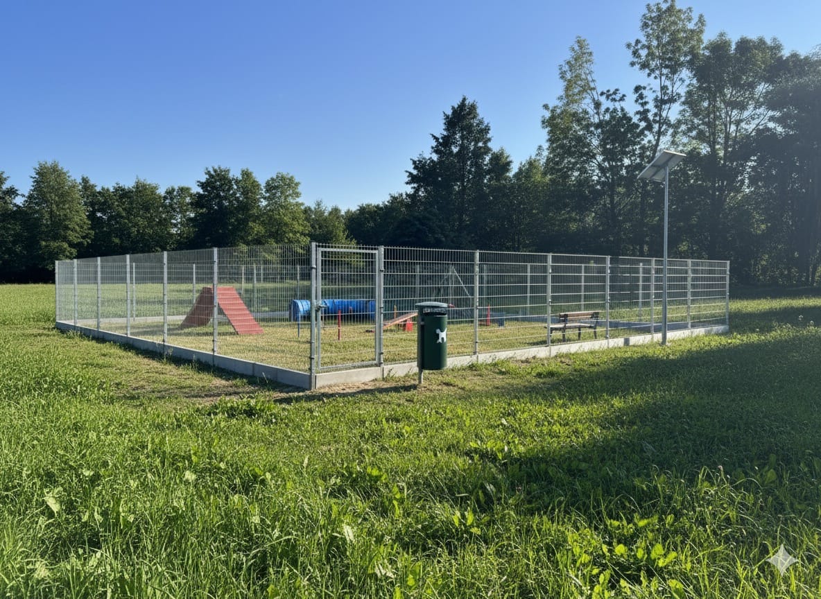 psi wybieg na Osiedlu Karpackim