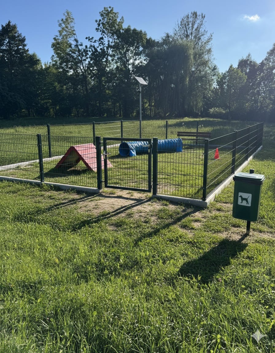 psi wybieg na Osiedlu Karpackim