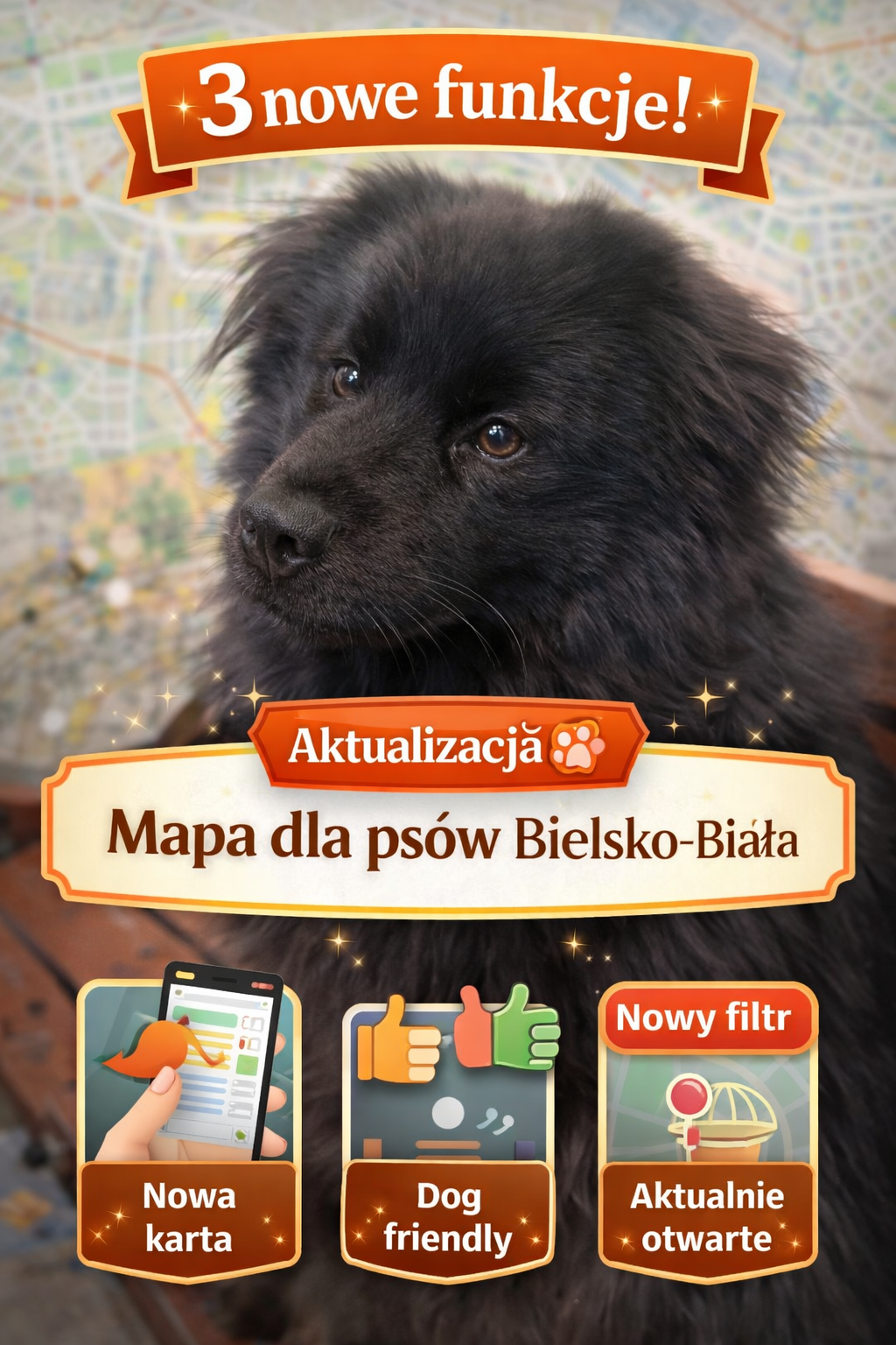 funkcje mapy dla psów Bielsko-Biała