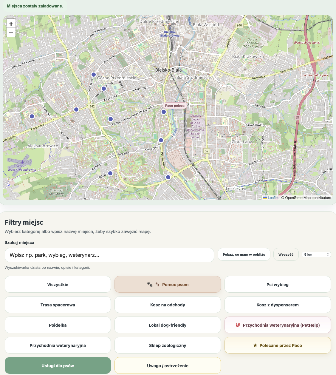 Usługi dla psów Bielsko-Biała