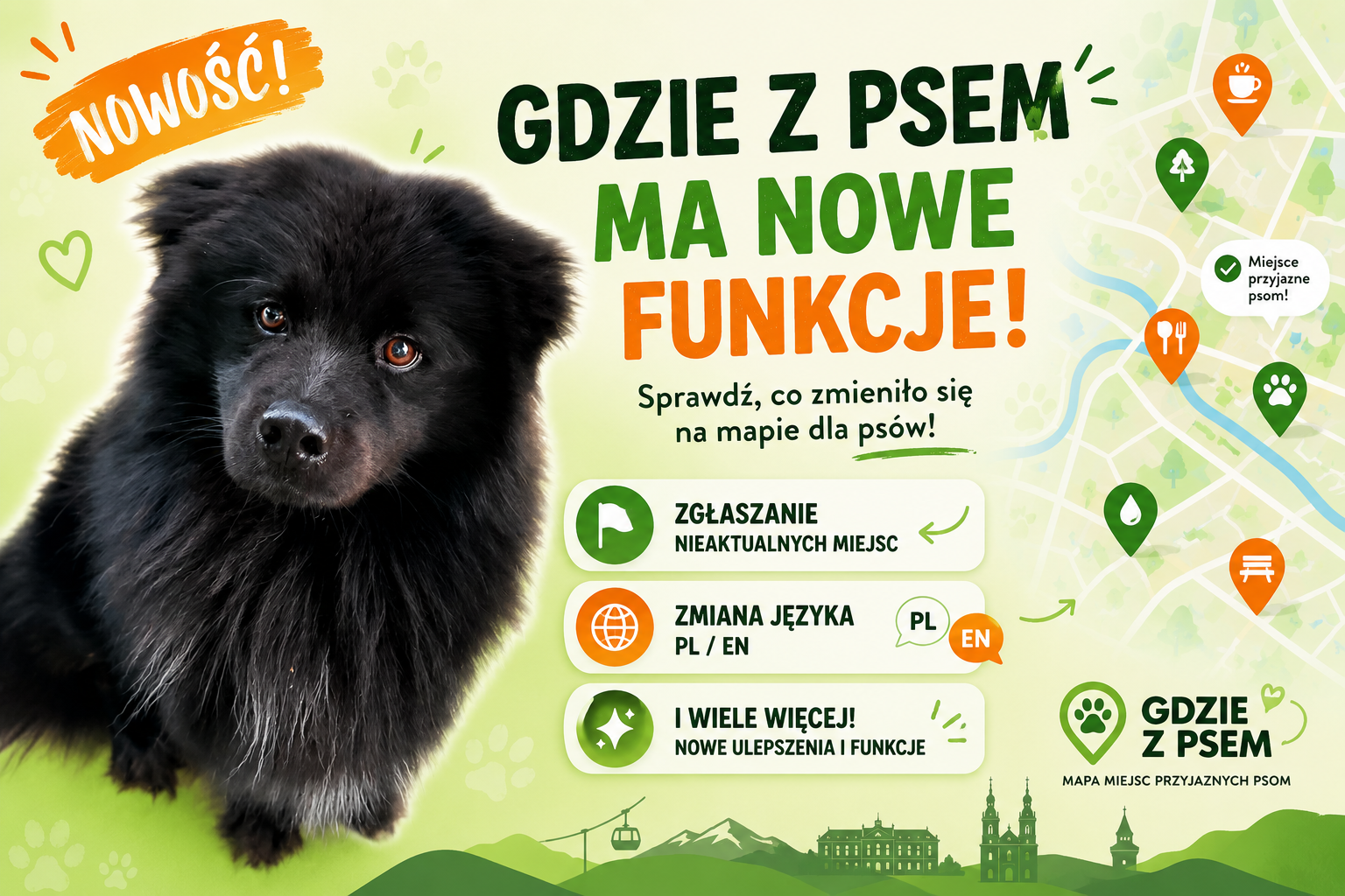 mapa dla psów