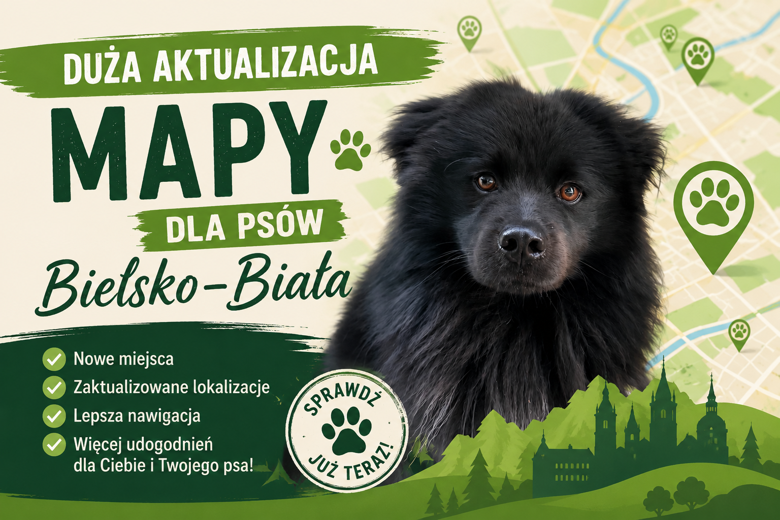 Mapa dla psów