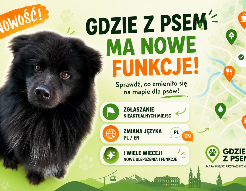mapa dla psów